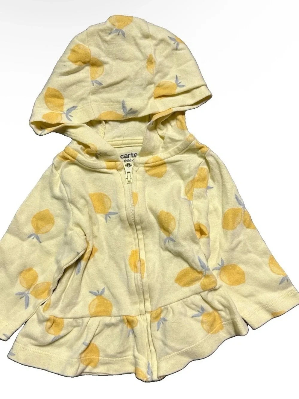 Baby Girl Long Sleeve Cotton Bodysuits Sweatshirt Size 0-3 Months
